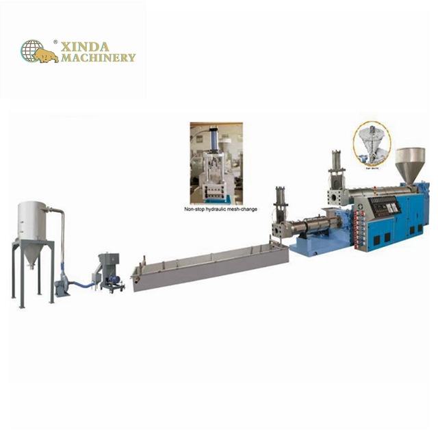 Extrusion Waste Plastic Recycling Plastic Recycling Machine Pelletizing