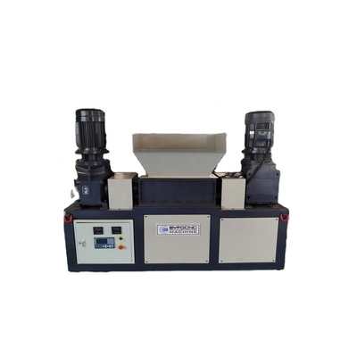 Factory Mattress Cardboard Rubber Double Shaft Plastic Chunk Tire Shredder Machine