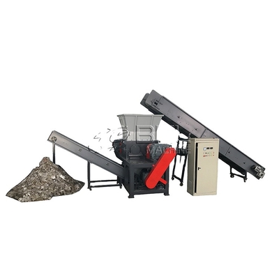 Type 1200 Automatic Waste Plastic Cardboard Plastic Shredder Plant Machine