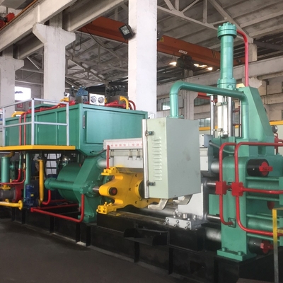 Horizontal Aluminum Door And Window Profile Extrusion Press Production Line To Extrude Aluminum Profile