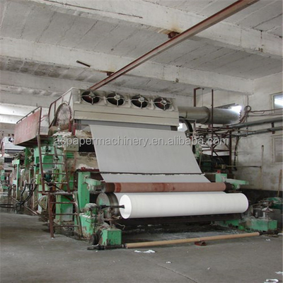 Small Paper Industry Waste Paper Recycling Machinery For Toilet Paper Making Machine